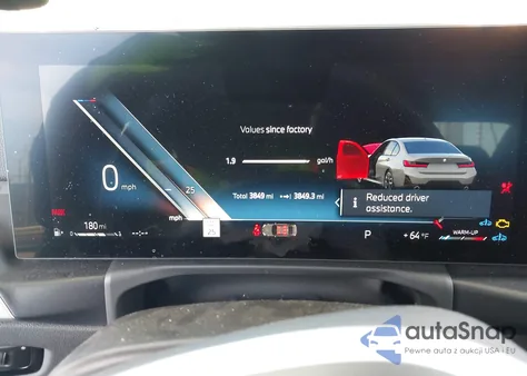 2025 BMW 3 Series 330I z USA, uszkodzony, nr VIN 3MW69CW09S8F07896